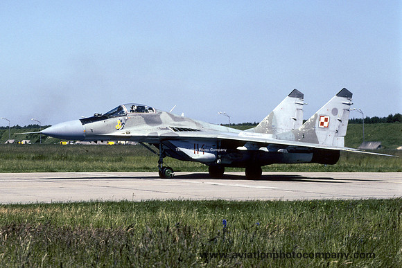 Polish Air Force 1 PLM Mikoyan MiG-29 114 (2001)