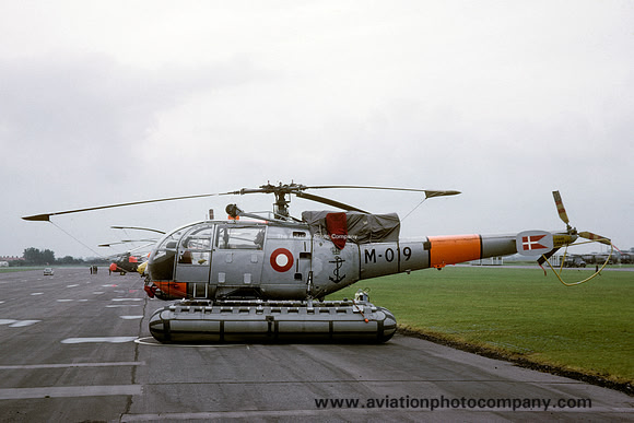 Danish Navy Esk 722 Sud Alouette III M-019 (1972)