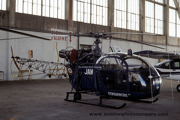 French Gendarmerie Sud Alouette II "JAW"