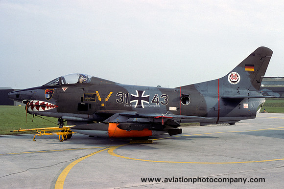 German Air Force LeKG41 FIAT G-91R 31+43 (1979)