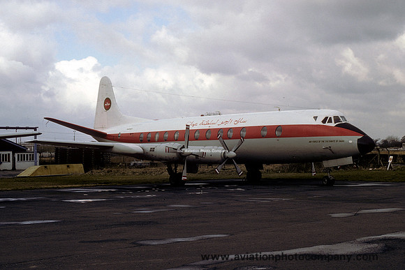 Omani Air Force Vickers Viscount 502 (1978)