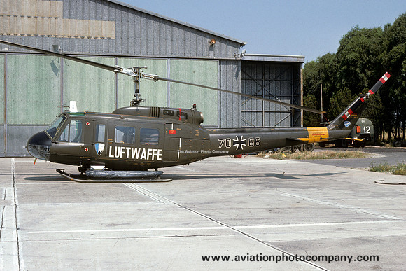German Air Force Decimomannu SAR Bell/Dornier UH-1D Iroquois 70+66 (1976)
