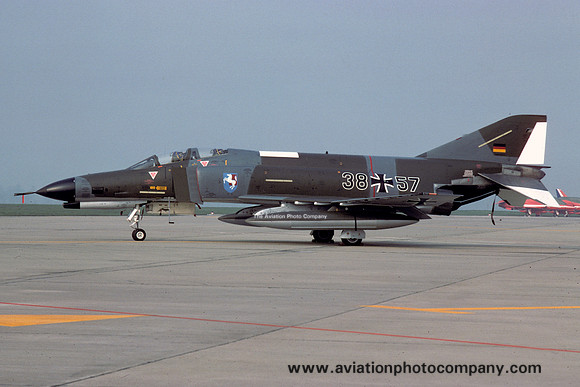 German Air Force JBG36 McDonnell F-4F Phantom 38+57 (1980)