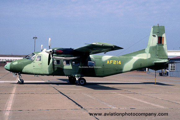 Zambian Air Force Harbin Y-12 AF214 (2000)