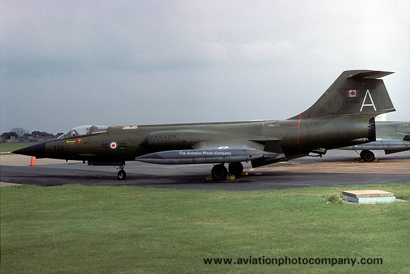 Canadian Armed Forces 1 CAG Canadair CF-104 Starfighter 104733/A (1978)