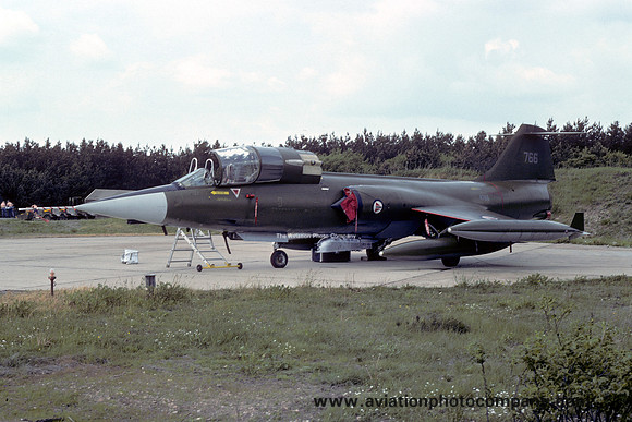 Norwegian Air Force 334 Skv Lockheed F-104G Starfighter 766 (1977)