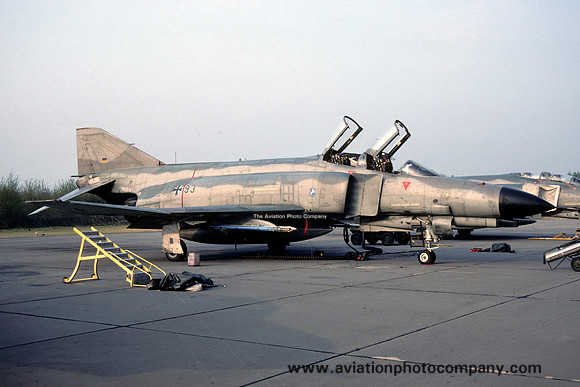 German Air Force JBG36 McDonnell F-4F Phantom 37+93 (1990)