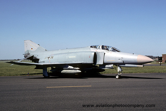 German Air Force JG71 McDonnell F-4F Phantom 37+98 (2002)