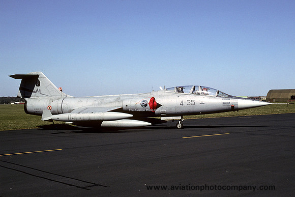 Italian Air Force 4 Stormo Lockheed TF-104G Starfighter MM54253/4-35 (2002)