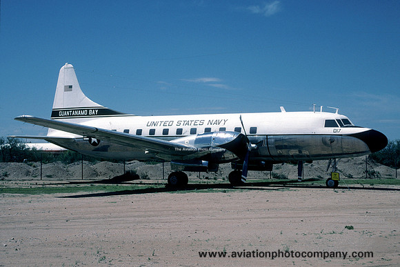 US Navy Convair C-131F Samaritan 141017 at the Pima County Museum (1999)