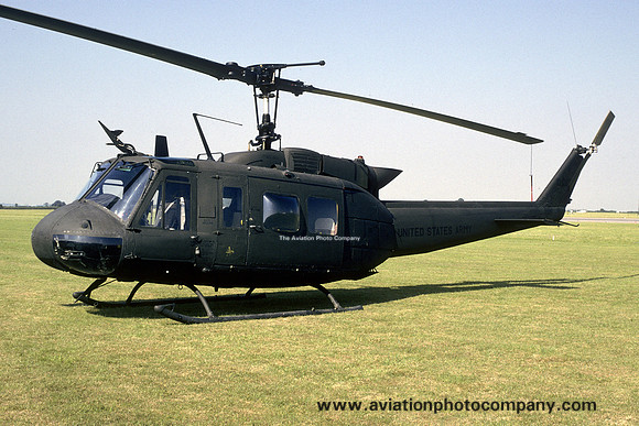 US Army HQ USEUCOM Bell UH-1H Iroquois 74-22368 at RIAT Cottesmore (2000)