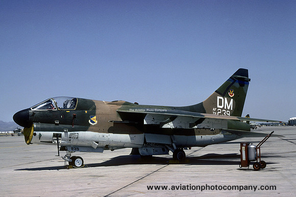 USAF 355 TFW 354 TFS LTV A-7D Corsair 72-0239/DM