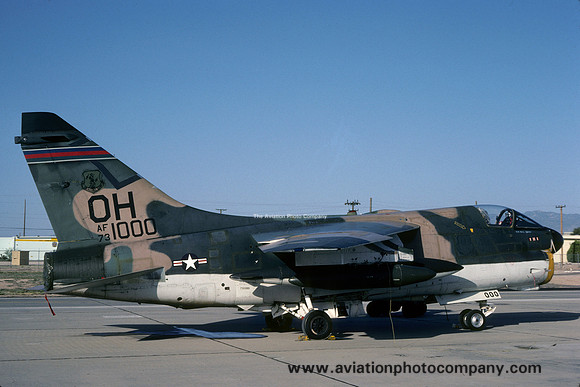 USAF Ohio ANG 112 TFS LTV A-7D Corsair 73-1000/OH (1980)