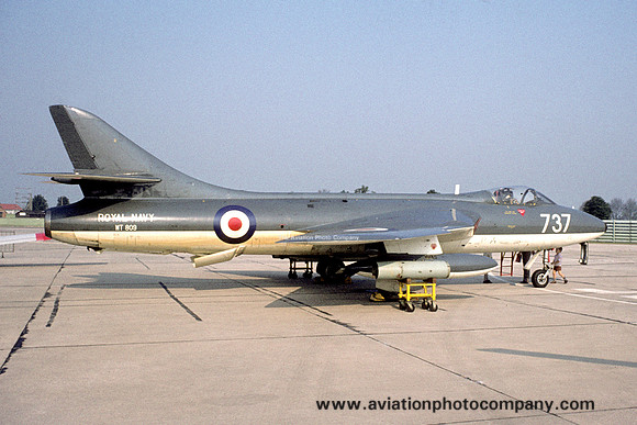 Royal Navy NFSF Hawker Hunter GA.11 WT809/737