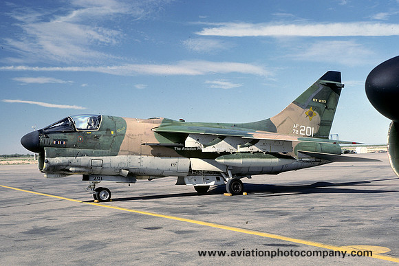 USAF New Mexico ANG 188 TFS LTV A-7D Corsair 72-0201 (1980)