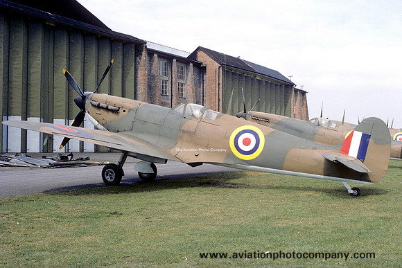 RAF Supermarine Spitfire used in the Battle of Britain film (1968)