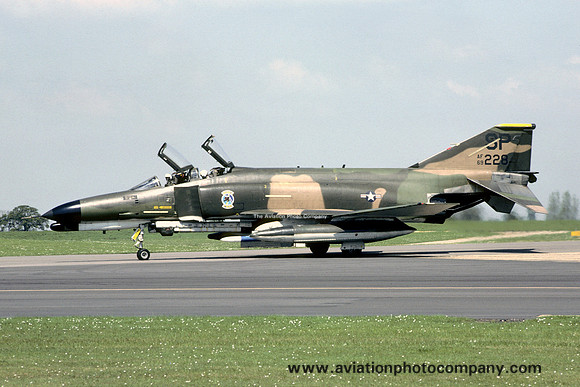 USAF 52 TFW 81 TFS McDonnell F-4G Phantom 69-7228/SP (1981)