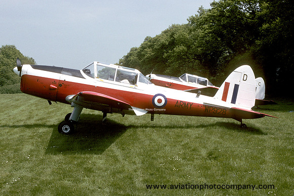 Army Air Corps DHC-1 Chipmunk T.10 WP928 at Middle Wallop (1994)