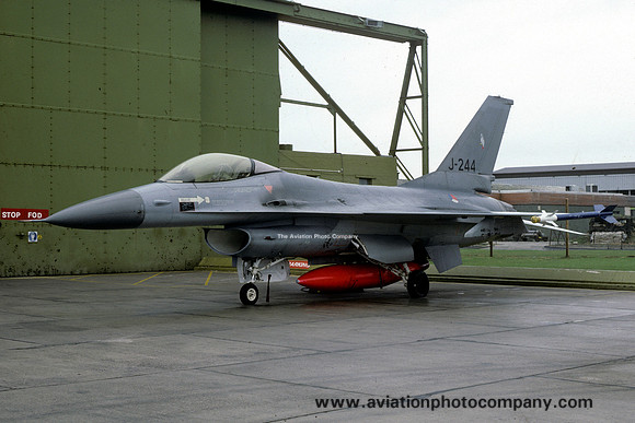 Dutch Air Force 322 Squadron GD F-16A J-244 (1985)