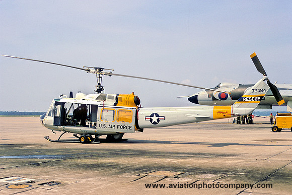 USAF Bell UH-1H Iroquois 70-2484 (1973)