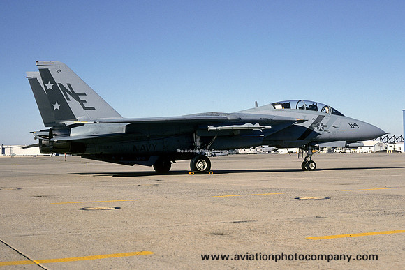 US Navy VF-2 Grumman F-14D Tomcat 161166/NE114 (1997)