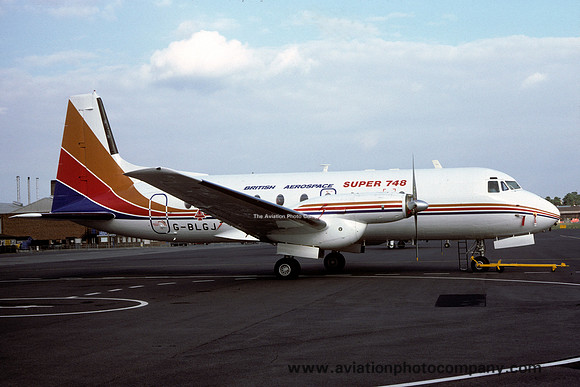 British Aerospace Hawker Siddeley HS.748 G-BLGJ (1984)