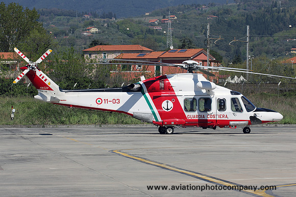 Italian Guardia Costiera Agusta Westland AW-139 MM81748/11-03 (2016)