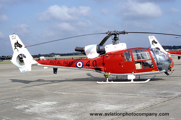 Royal Navy 705 Squadron Westland Gazelle HT.2 XW907/CU40 (1981)