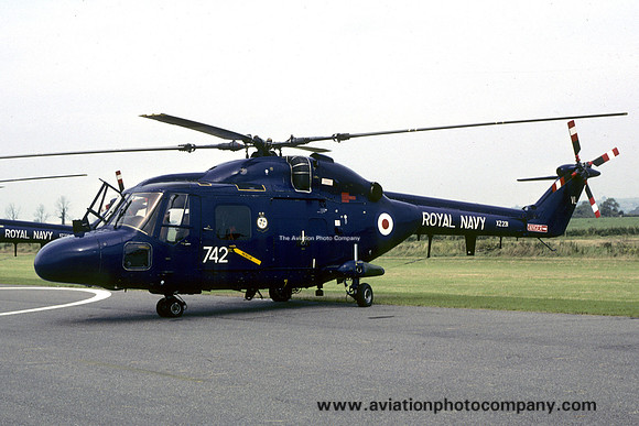 Royal Navy 702 Squadron Westland Lynx HAS.2 XZ231/VL742 (1980)