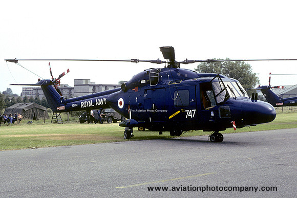 Royal Navy 702 Squadron Westland Lynx HAS.2 XZ694/747 (1980)