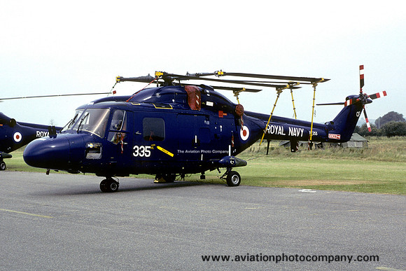 Royal Navy 702 Squadron Westland Lynx HAS.2 XZ255/CF335 (1980)