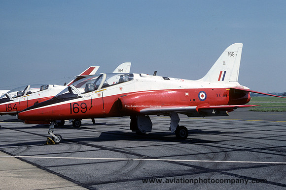 RAF 4 FTS Hawker Siddeley Hawk T.1 XX169 (1980)