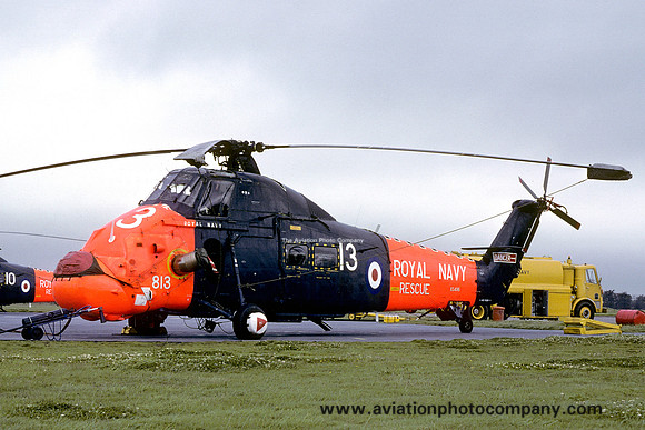 Royal Navy Lee on Solent SAR Flight Westland Wessex HU.5 XS496/LS813 (1980)