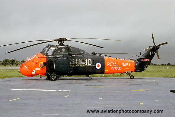 Royal Navy Lee on Solent SAR Flight Westland Wessex HU.5 XS523/LS810 (1980)