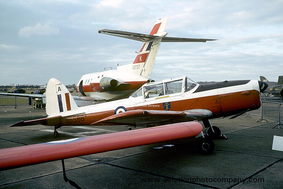 RAF 6 AEF DHC-1 Chipmunk T.10 WH586/A (1980)