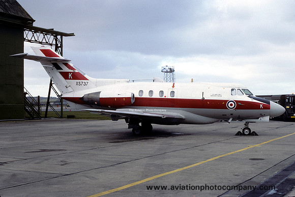 RAF 6 FTS Hawker Siddeley Dominie T.1 XS737/K (1983)