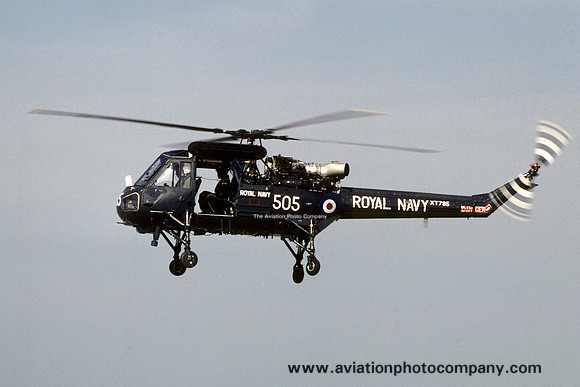 Royal Navy 703 Squadron Westland Wasp HAS.1 XT795/505 (1980)