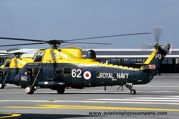 Royal Navy 737 Squadron Westland Wessex HAS.3 XM872/PO662 (1980)