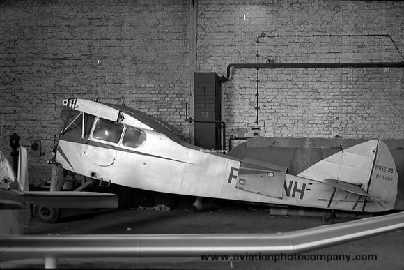 Potez 43 F-AMNH stored Vitry en Artoise (1963)