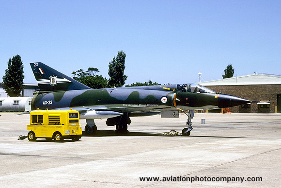 RAAF 77 Squadron Dassault Mirage 3OF A3-23 (1981)