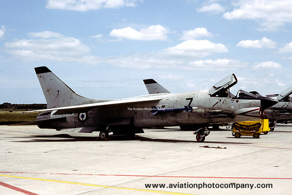 French Navy 12F Chance F-8E Crusader 7 (1982)