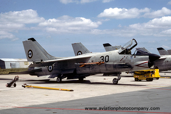 French Navy 12F Chance F-8E Crusader 30 (1982)