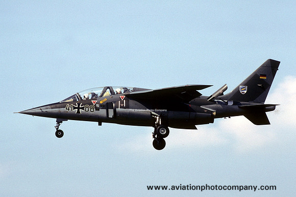 German Air Force JBG49 Dassault/Dornier Alpha Jet 41+08 (1982)