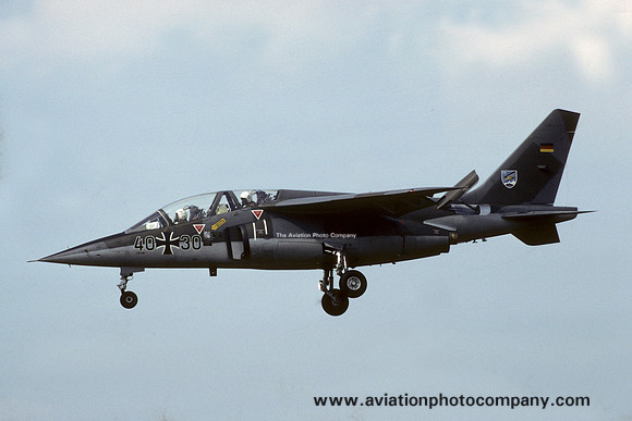 German Air Force JBG49 Dassault/Dornier Alpha Jet 40+30 (1982)