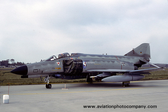 German Air Force JBG36 McDonnell F-4F Phantom 37+65 (1982)