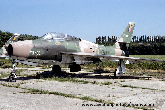 Belgian Air Force Republic F-84F Thunderstreak FU-105
