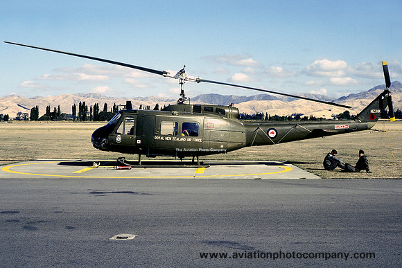 RNZAF 3 Squadron Bell UH-1H Iroquois NZ3807 (1982)