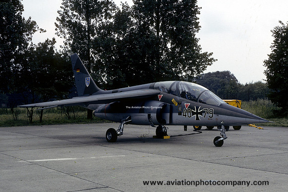 German Air Force JBG43 Dassault/Dornier Alpha Jet 40+79 (1981)