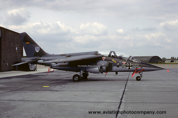German Air Force JBG43 Dassault/Dornier Alpha Jet 41+02 (1981)