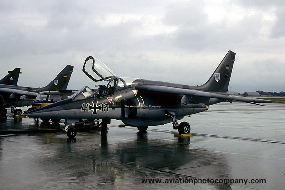 German Air Force JBG43 Dassault/Dornier Alpha Jet 41+13 (1981)